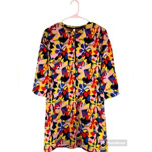 Colorful vintage dress